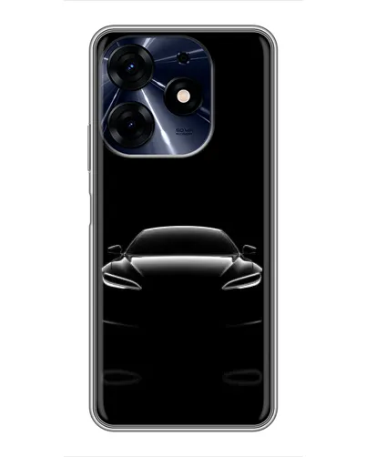 Чехол для TECNO Spark 10c с картинкой «Силуэт Tesla Night» Чехол для TECNO Spark 10c с картинкой «Силуэт Tesla Night»