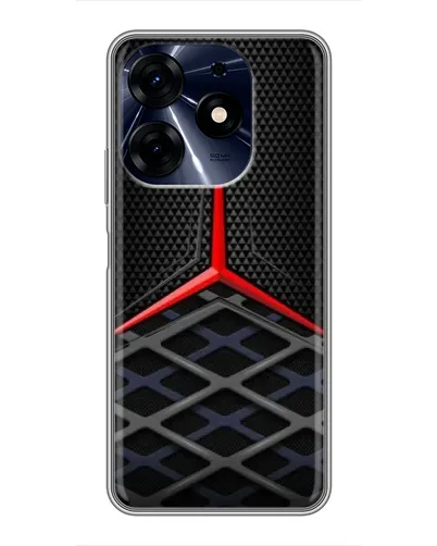 Чехол для TECNO Spark 10c с картинкой «Mercedes Carbon Grid» Чехол для TECNO Spark 10c с картинкой «Mercedes Carbon Grid»