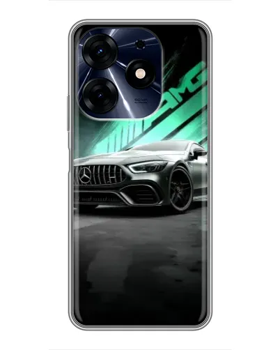 Чехол для TECNO Spark 10c с картинкой «Темный Mercedes AMG» Чехол для TECNO Spark 10c с картинкой «Темный Mercedes AMG»