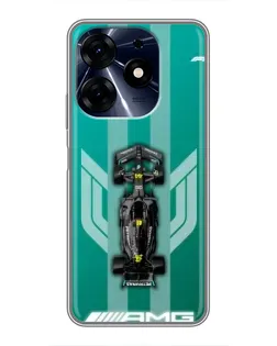 Чехол для TECNO Spark 10c с картинкой «Mercedes AMG Petronas»