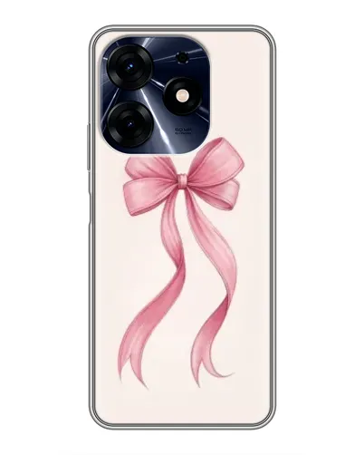 Чехол для TECNO Spark 10c с картинкой «Розовый бант» Чехол для TECNO Spark 10c с картинкой «Розовый бант»