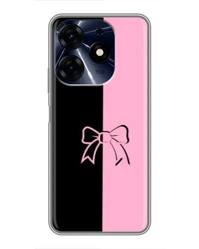 Чехол для TECNO Spark 10c с картинкой «Половинки банта» Чехол для TECNO Spark 10c с картинкой «Половинки банта»