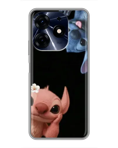 Чехол для TECNO Spark 10c с картинкой «Фиолетовый туман роз»