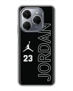 Чехол для TECNO Spark 20 Pro с картинкой «Jordan Vertical» Чехол для TECNO Spark 20 Pro с картинкой «Jordan Vertical»