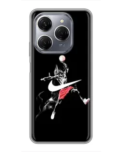 Чехол для TECNO Spark 20 Pro с картинкой «Jordan Jumpman» Чехол для TECNO Spark 20 Pro с картинкой «Jordan Jumpman»