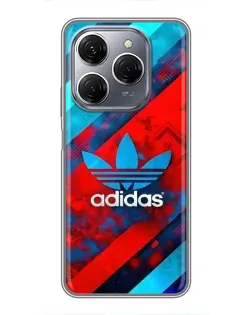 Чохол для TECNO Spark 20 Pro з картинкою «Абстракція Adidas» Чохол для TECNO Spark 20 Pro з картинкою «Абстракція Adidas»