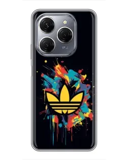 Чохол для TECNO Spark 20 Pro з картинкою «Adidas Splash» Чохол для TECNO Spark 20 Pro з картинкою «Adidas Splash»