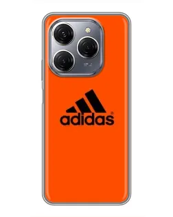 Чехол для TECNO Spark 20 Pro с картинкой «Adidas Ukraine» Чехол для TECNO Spark 20 Pro с картинкой «Adidas Ukraine»