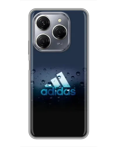 Чехол для TECNO Spark 20 Pro с картинкой «Adidas Water Drops» Чехол для TECNO Spark 20 Pro с картинкой «Adidas Water Drops»
