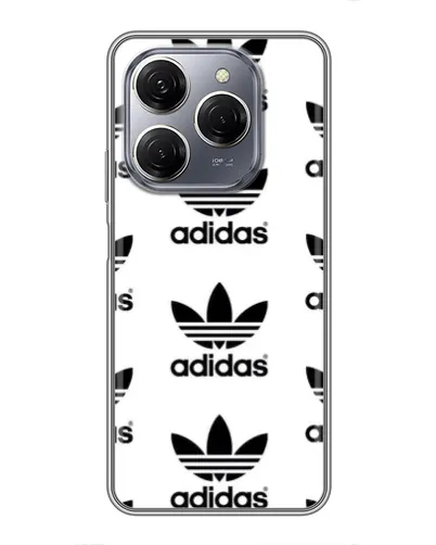 Чехол для TECNO Spark 20 Pro с картинкой «Adidas Pattern» Чехол для TECNO Spark 20 Pro с картинкой «Adidas Pattern»