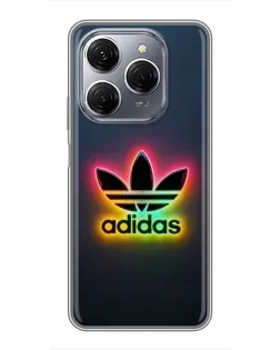 Чехол для TECNO Spark 20 Pro с картинкой «Неоновый Adidas» Чехол для TECNO Spark 20 Pro с картинкой «Неоновый Adidas»