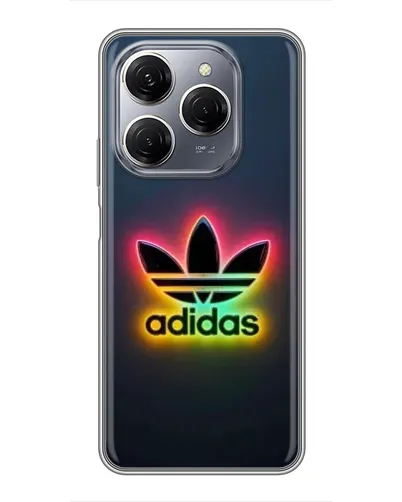 Чехол для TECNO Spark 20 Pro с картинкой «Неоновый Adidas» Чехол для TECNO Spark 20 Pro с картинкой «Неоновый Adidas»