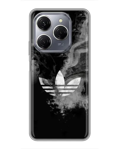 Чехол для TECNO Spark 20 Pro с картинкой «Абстрактный дым Adidas» Чехол для TECNO Spark 20 Pro с картинкой «Абстрактный дым Adidas»