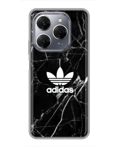 Чехол для TECNO Spark 20 Pro с картинкой «Белый мрамор Adidas» Чехол для TECNO Spark 20 Pro с картинкой «Белый мрамор Adidas»