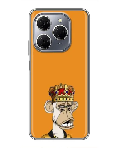Чехол для TECNO Spark 20 Pro с картинкой «Золотая обезьяна Bored Ape» Чехол для TECNO Spark 20 Pro с картинкой «Золотая обезьяна Bored Ape»