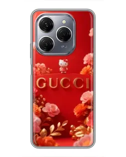 Чехол для TECNO Spark 20 Pro с картинкой «Gucci — золотой сад» Чехол для TECNO Spark 20 Pro с картинкой «Gucci — золотой сад»