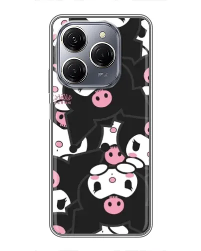 Чехол для TECNO Spark 20 Pro с картинкой «Паттерн голов Куроми» Чехол для TECNO Spark 20 Pro с картинкой «Паттерн голов Куроми»