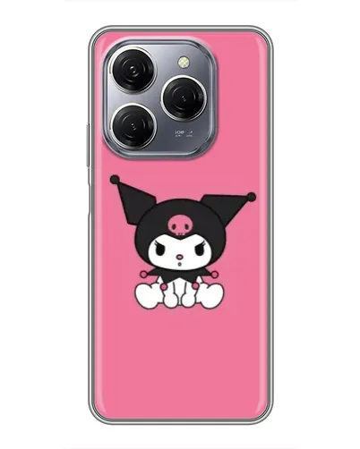 Чехол для TECNO Spark 20 Pro с картинкой «Хмурая Kuromi» Чехол для TECNO Spark 20 Pro с картинкой «Хмурая Kuromi»