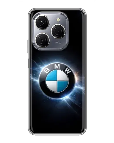 Чехол для TECNO Spark 20 Pro с картинкой «BMW — неоновое сияние» Чехол для TECNO Spark 20 Pro с картинкой «BMW — неоновое сияние»