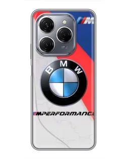 Чохол для TECNO Spark 20 Pro з картинкою «BMW Performance стиль»