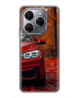 Чохол для TECNO Spark 20 Pro з картинкою «Осіння BMW M4»