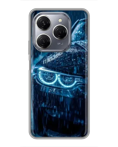 Чехол для TECNO Spark 20 Pro с картинкой «BMW под дождем» Чехол для TECNO Spark 20 Pro с картинкой «BMW под дождем»