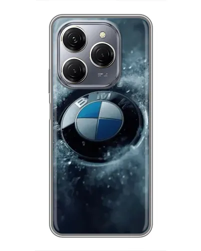 Чехол для TECNO Spark 20 Pro с картинкой «Логотип BMW — лед» Чехол для TECNO Spark 20 Pro с картинкой «Логотип BMW — лед»