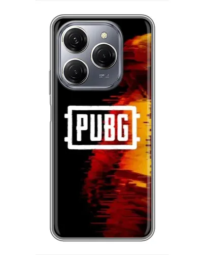 Чехол для TECNO Spark 20 Pro с картинкой «Яркий логотип PUBG» Чехол для TECNO Spark 20 Pro с картинкой «Яркий логотип PUBG»
