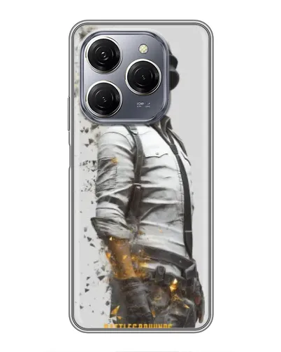 Чехол для TECNO Spark 20 Pro с картинкой «PUBG — боец в пыли» Чехол для TECNO Spark 20 Pro с картинкой «PUBG — боец в пыли»