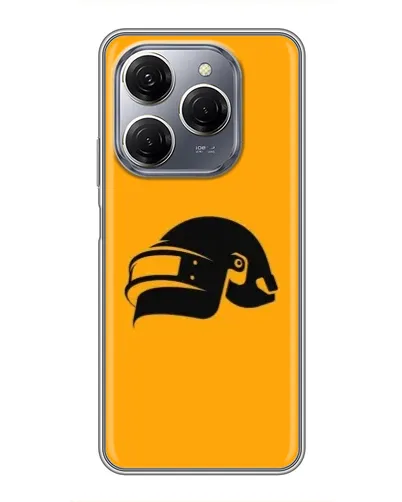 Чехол для TECNO Spark 20 Pro с картинкой «PUBG — золотой шлем» Чехол для TECNO Spark 20 Pro с картинкой «PUBG — золотой шлем»