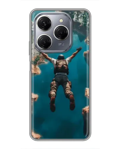Чехол для TECNO Spark 20 Pro с картинкой «PUBG — свободное падение» Чехол для TECNO Spark 20 Pro с картинкой «PUBG — свободное падение»