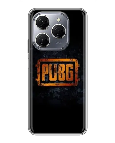 Чехол для TECNO Spark 20 Pro с картинкой «PUBG — золотой логотип» Чехол для TECNO Spark 20 Pro с картинкой «PUBG — золотой логотип»