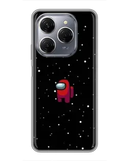 Чехол для TECNO Spark 20 Pro с картинкой «Красный Among Us» Чехол для TECNO Spark 20 Pro с картинкой «Красный Among Us»