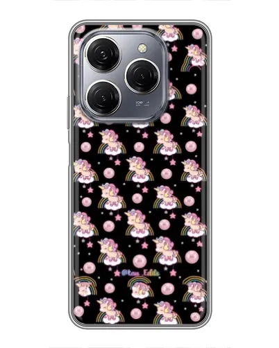 Чехол для TECNO Spark 20 Pro с картинкой «Magic Unicorn паттерн» Чехол для TECNO Spark 20 Pro с картинкой «Magic Unicorn паттерн»