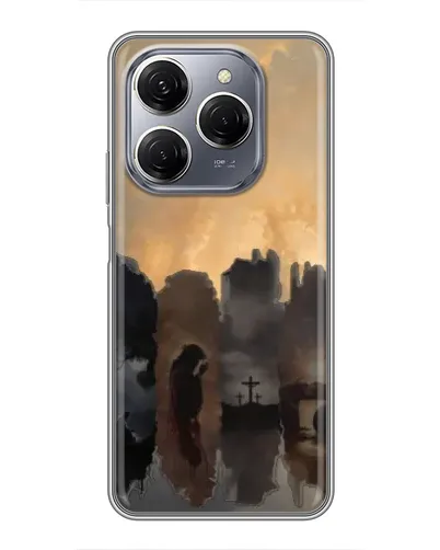 Чехол для TECNO Spark 20 Pro с картинкой «Дорога к вере»