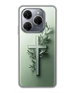 Чехол для TECNO Spark 20 Pro с картинкой «Оливковая ветвь»