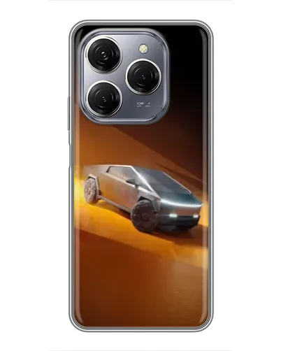 Чехол для TECNO Spark 20 Pro с картинкой «Cybertruck в пустыне» Чехол для TECNO Spark 20 Pro с картинкой «Cybertruck в пустыне»