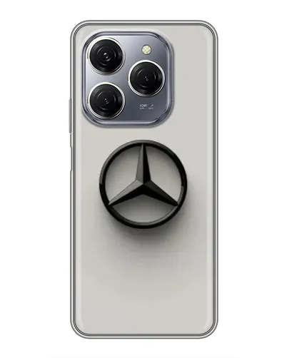 Чехол для TECNO Spark 20 Pro с картинкой «Mercedes Maybach стиль»