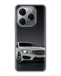 Чохол для TECNO Spark 20 Pro з картинкою «Mercedes AMG GT Silver» Чохол для TECNO Spark 20 Pro з картинкою «Mercedes AMG GT Silver»