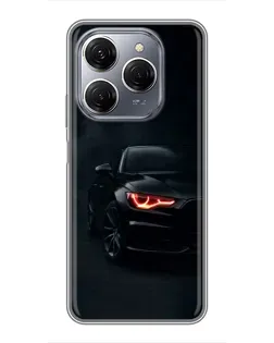 Чехол для TECNO Spark 20 Pro с картинкой «Audi — хищный взгляд» Чехол для TECNO Spark 20 Pro с картинкой «Audi — хищный взгляд»