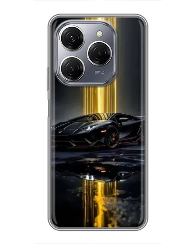 Чехол для TECNO Spark 20 Pro с картинкой «Ночной Lamborghini драйв» Чехол для TECNO Spark 20 Pro с картинкой «Ночной Lamborghini драйв»