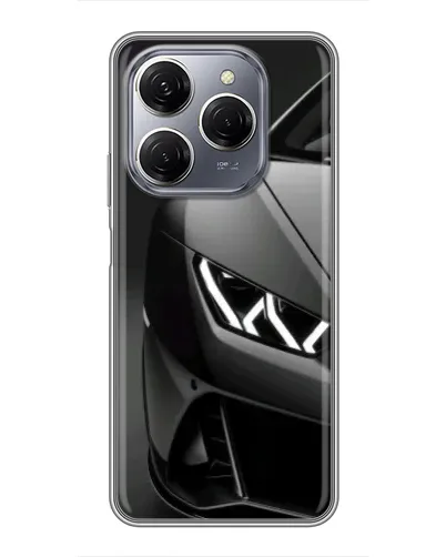 Чехол для TECNO Spark 20 Pro с картинкой «Lamborghini фары детализация» Чехол для TECNO Spark 20 Pro с картинкой «Lamborghini фары детализация»