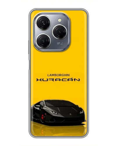 Чехол для TECNO Spark 20 Pro с картинкой «Lamborghini Huracan черный» Чехол для TECNO Spark 20 Pro с картинкой «Lamborghini Huracan черный»