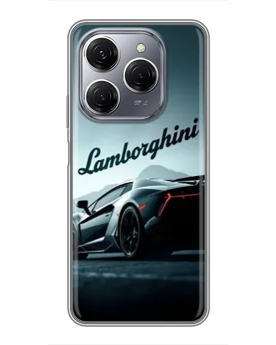 Чехол для TECNO Spark 20 Pro с картинкой «Классическая надпись Lamborghini» Чехол для TECNO Spark 20 Pro с картинкой «Классическая надпись Lamborghini»