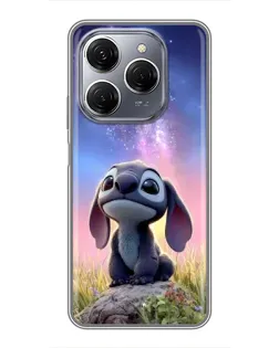 Чехол для TECNO Spark 20 Pro с картинкой «Стич на рассвете» Чехол для TECNO Spark 20 Pro с картинкой «Стич на рассвете»