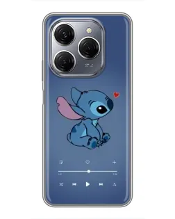 Чехол для TECNO Spark 20 Pro с картинкой «Музыкальный Stitch» Чехол для TECNO Spark 20 Pro с картинкой «Музыкальный Stitch»