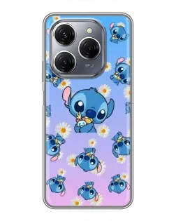 Чехол для TECNO Spark 20 Pro с картинкой «Паттерн со Стичем» Чехол для TECNO Spark 20 Pro с картинкой «Паттерн со Стичем»