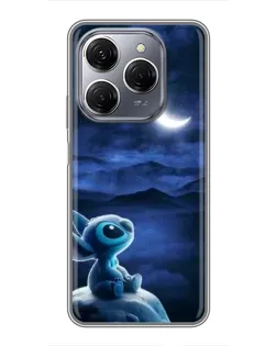 Чехол для TECNO Spark 20 Pro с картинкой «Лунная ночь Стича» Чехол для TECNO Spark 20 Pro с картинкой «Лунная ночь Стича»