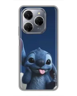 Чехол для TECNO Spark 20 Pro с картинкой «Стич в облаках» Чехол для TECNO Spark 20 Pro с картинкой «Стич в облаках»