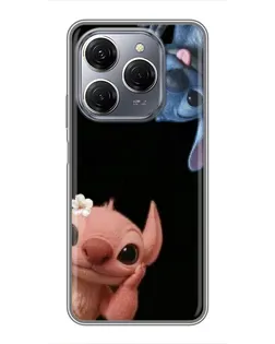 Чехол для TECNO Spark 20 Pro с картинкой «Фиолетовый туман роз» Чехол для TECNO Spark 20 Pro с картинкой «Фиолетовый туман роз»